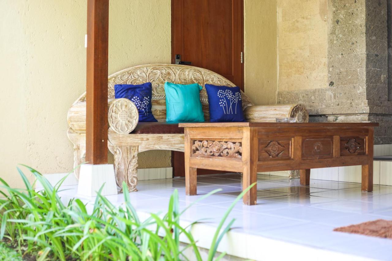 Sari Bamboo Bungalows Ubud Exterior foto