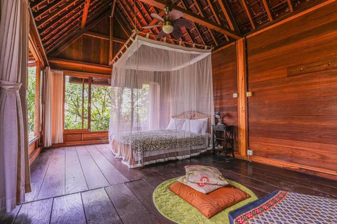 Sari Bamboo Bungalows Ubud Exterior foto