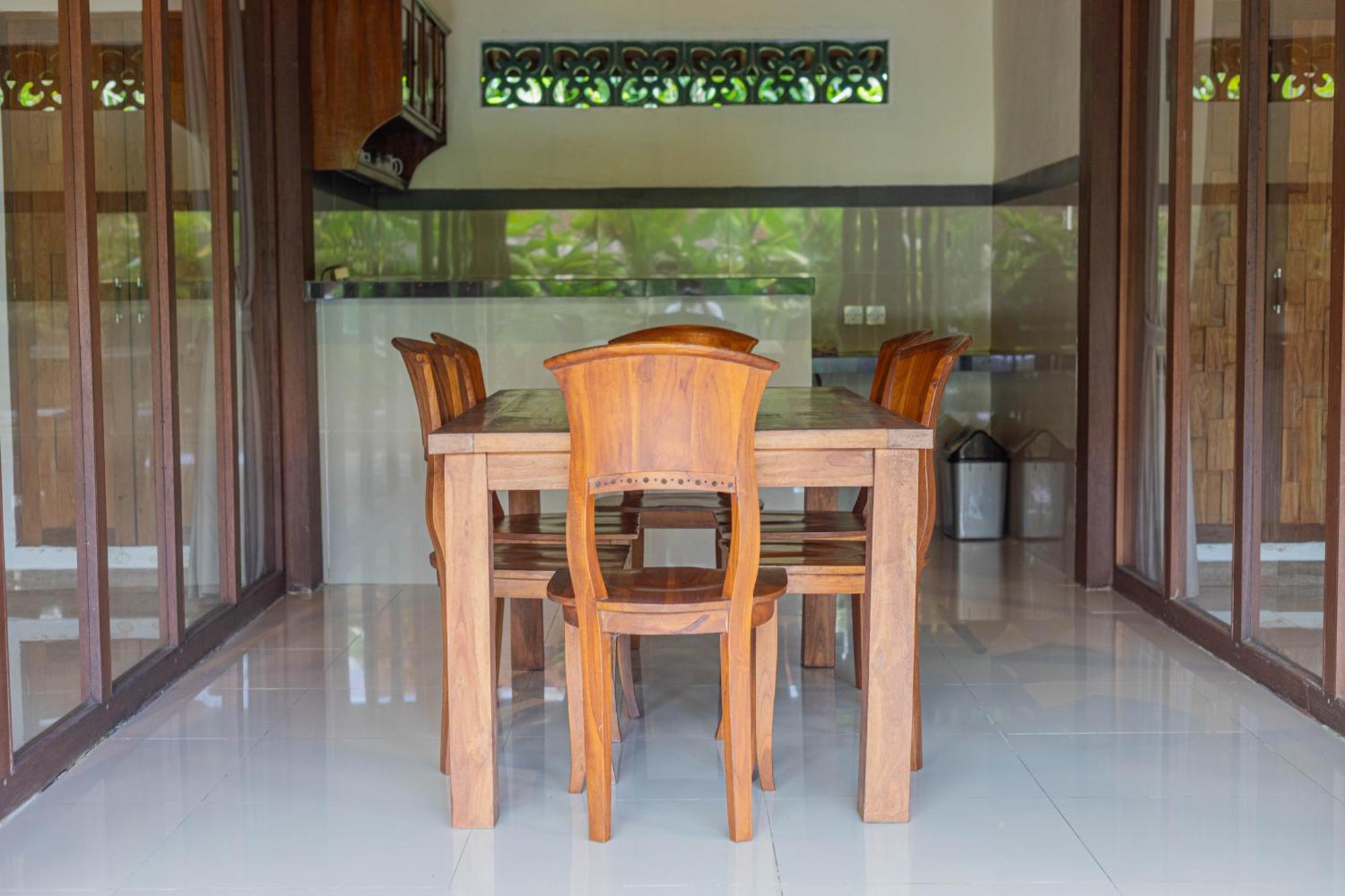Sari Bamboo Bungalows Ubud Quarto foto