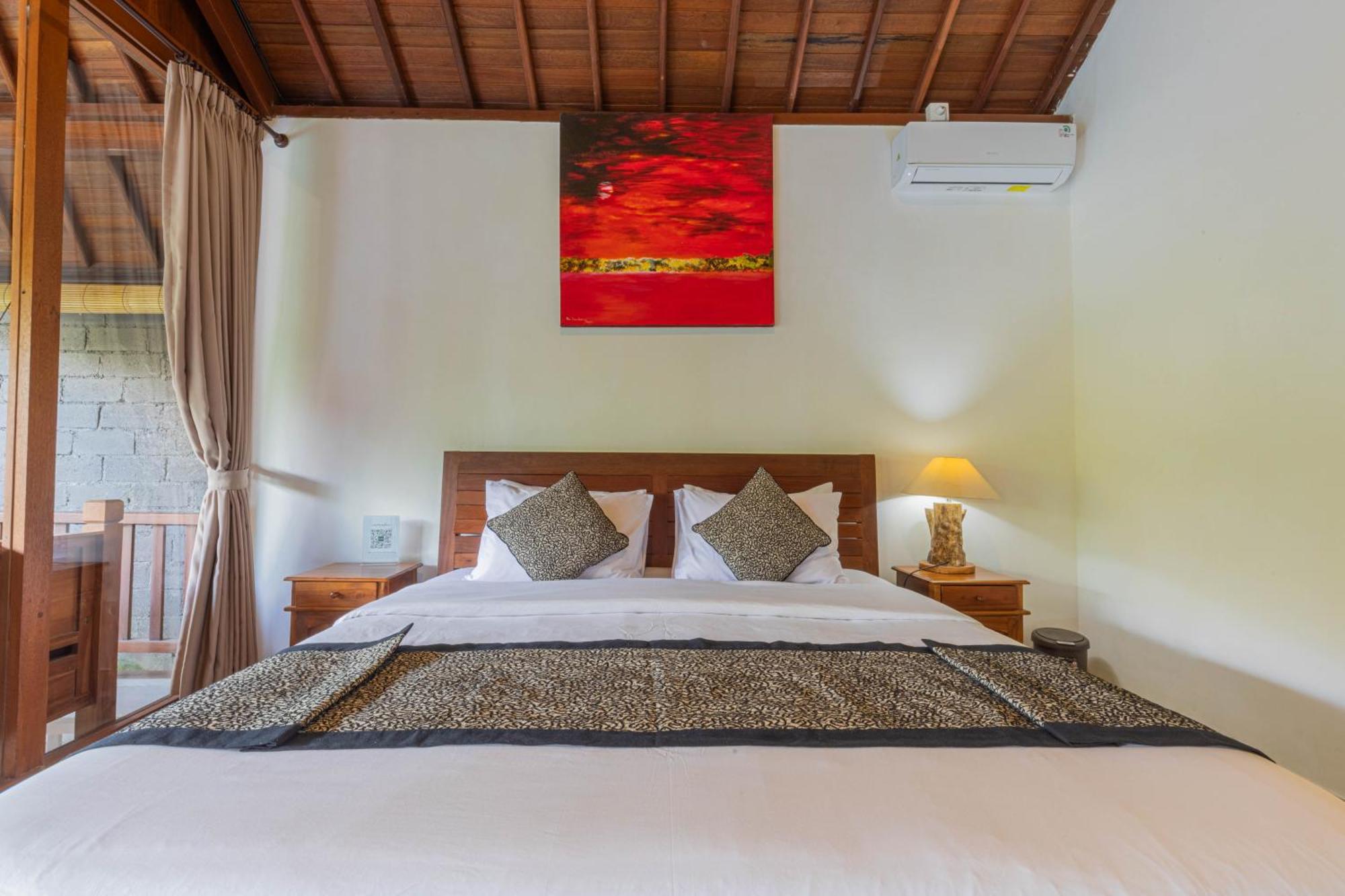 Sari Bamboo Bungalows Ubud Quarto foto