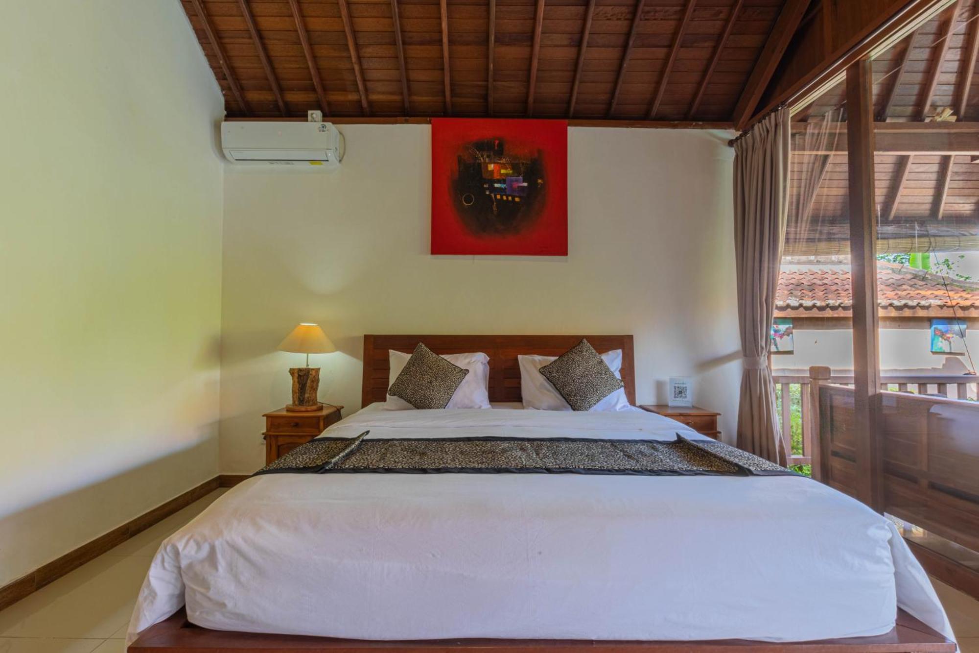 Sari Bamboo Bungalows Ubud Quarto foto