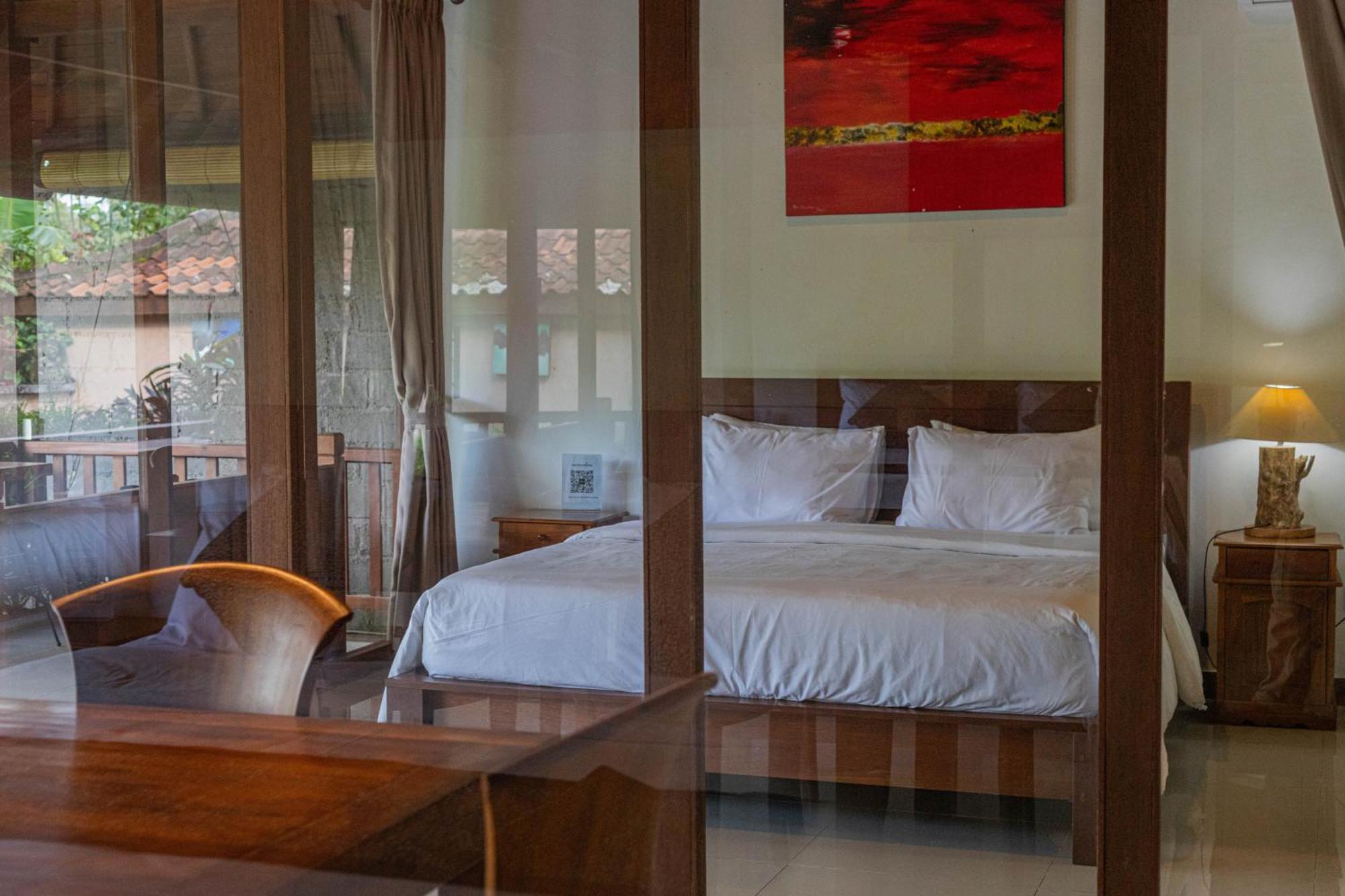 Sari Bamboo Bungalows Ubud Quarto foto