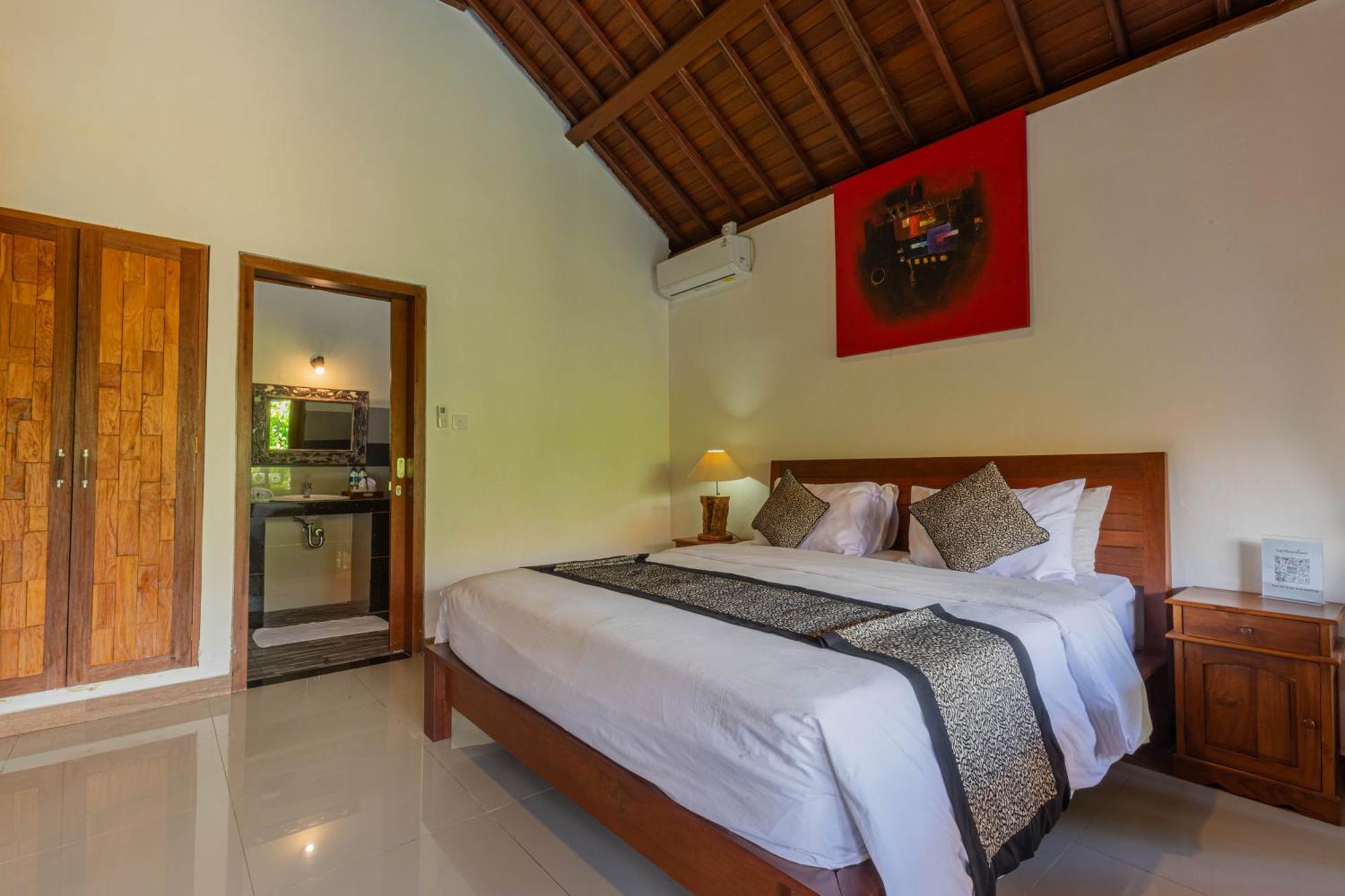 Sari Bamboo Bungalows Ubud Quarto foto
